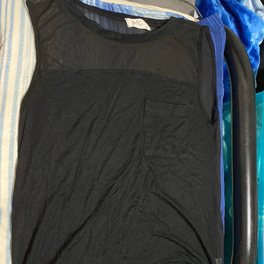 Mesh tank top